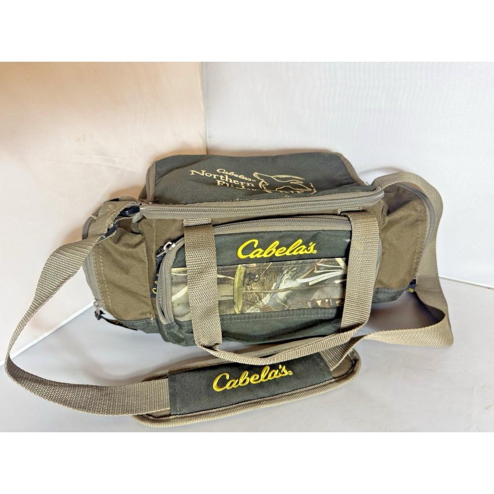 Cabela's Northern Flight Essentials Gear Bag TrueTimber Waterfowl DRT Camo
